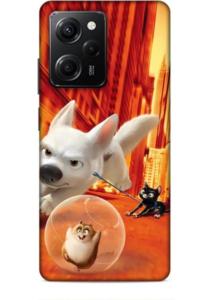 Tecno Spark Go 2024 Kılıf Animasyon 28 Bolt Turuncu Iz Bırakmayan Kılıf