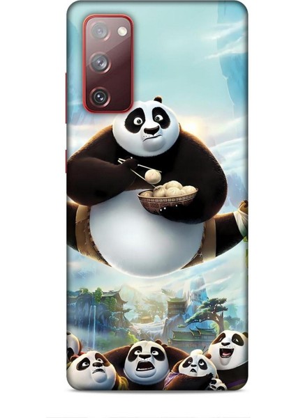 Samsung Galaxy S20 Fe Kılıf Animasyon 19 Kungfu Fanda Tam Koruma Kılıf