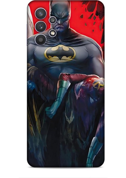 Samsung Galaxy A32 4g Kılıf Animasyon 8 Batman Siyah Baskılı Kılıf