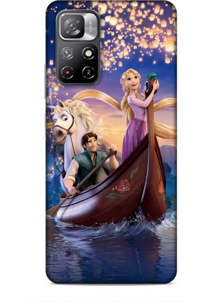 Xiaomi Poco M4 Pro 5g Kılıf Animasyon 25 Rapunzel Soyulmayan Kılıf