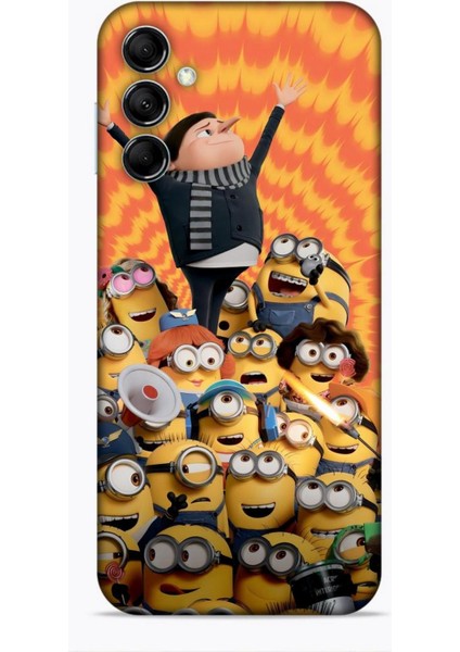 Samsung Galaxy M14 Kılıf Animasyon 24 Minyonlar Darbe Emici Kılıf
