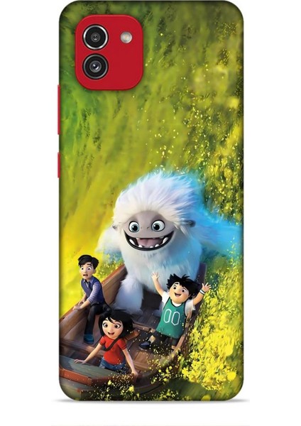 Samsung Galaxy A03 Kılıf Animasyon 6 Abominable Koruyucu Kapak