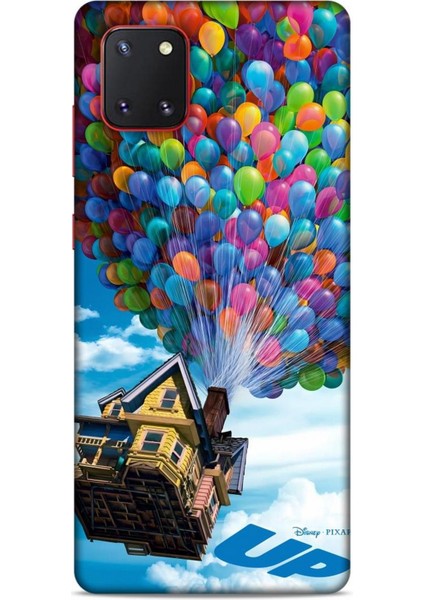 Samsung Galaxy Note 10 Lite Kılıf Animasyon 13 Yukarı Bak Up Case Kapak
