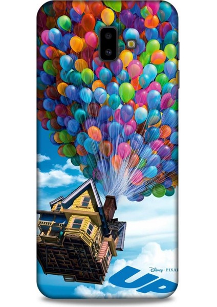 Samsung Galaxy J6 Plus Kılıf Animasyon 13 Yukarı Bak Up Case Kapak