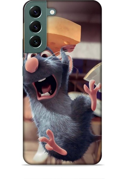 Samsung Galaxy S22 Plus Kılıf Animasyon 14 Ratatuy Gri Cover Kılıf