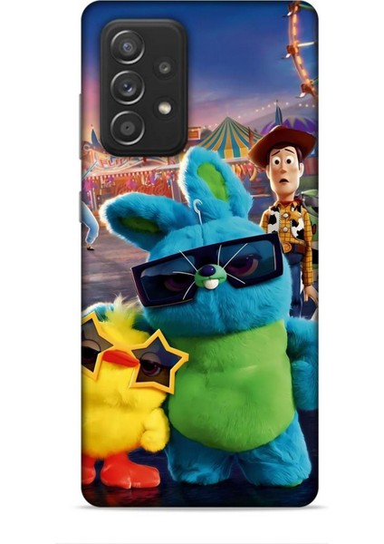 Samsung Galaxy A52S Kılıf Animasyon 9 Oyuncak Hikayesi Sarı Uv Kılıf