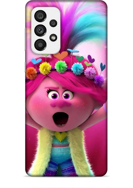 Samsung Galaxy A73 5g Kılıf Animasyon 11 Troller Pembe 4K Baskılı Kılıf