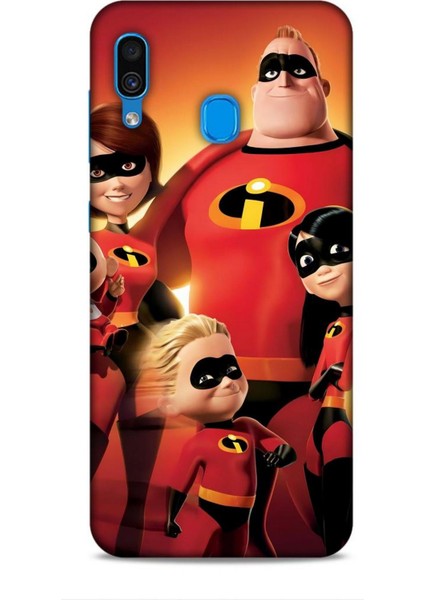 Samsung Galaxy A30 Kılıf Animasyon 22 The Incredibles Kap