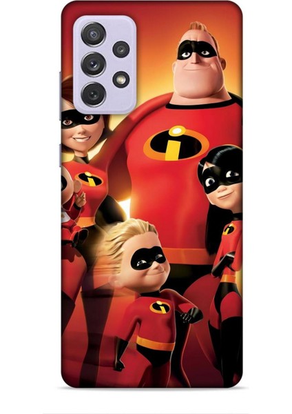 Samsung Galaxy A72 Kılıf Animasyon 22 The Incredibles Kap