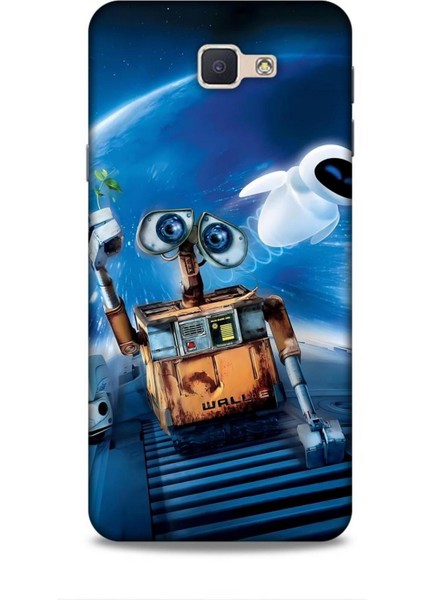 Samsung Galaxy J5 Prime Kılıf Animasyon 12 Wall E Lacivert Tasarım Kılıf
