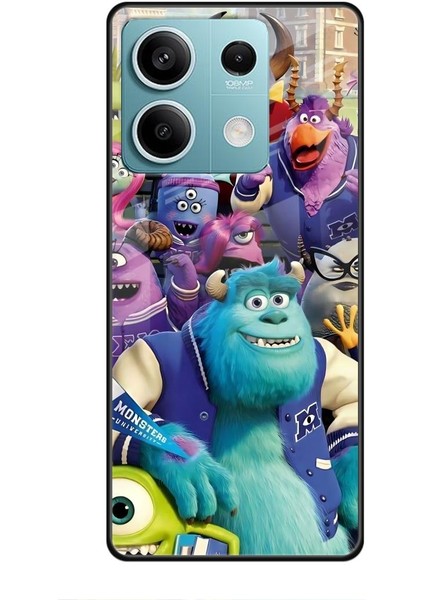 Xiaomi Redmi Note 13 5g Kılıf Animasyon 20 Sevimli Canavarlar Renkli Kılıf