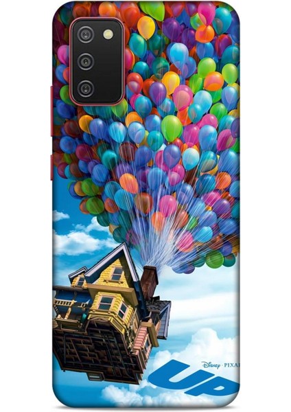 Samsung Galaxy A02S Kılıf Animasyon 13 Yukarı Bak Up Case Kapak