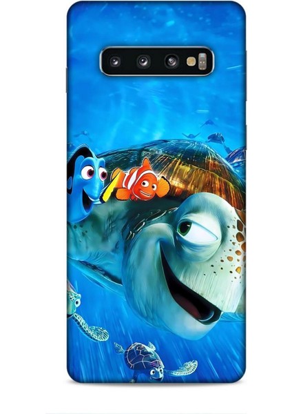 Samsung Galaxy S10 Kılıf Animasyon 17 Kayıp Balık Nemo Yumuşak Kılıf