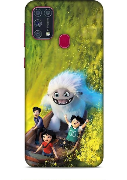 Samsung Galaxy M31 Kılıf Animasyon 6 Abominable Koruyucu Kapak
