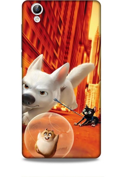 Vivo Y51 Kılıf Animasyon 28 Bolt Turuncu Iz Bırakmayan Kılıf
