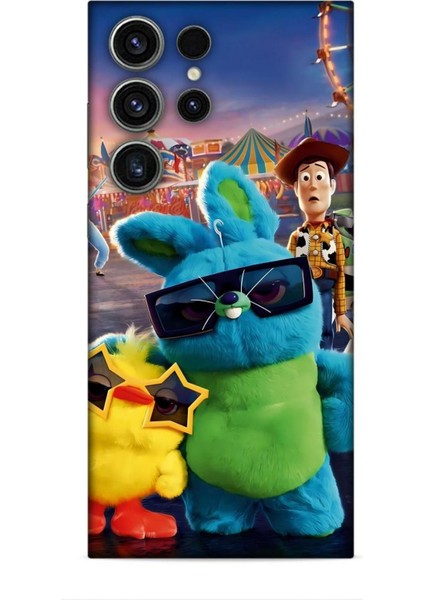 Samsung Galaxy S24 Ultra Kılıf Animasyon 9 Oyuncak Hikayesi Sarı Uv Kılıf