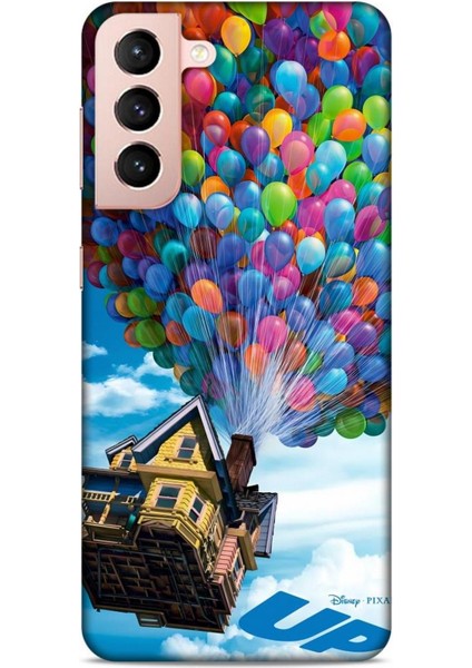 Samsung Galaxy S21 Kılıf Animasyon 13 Yukarı Bak Up Case Kapak