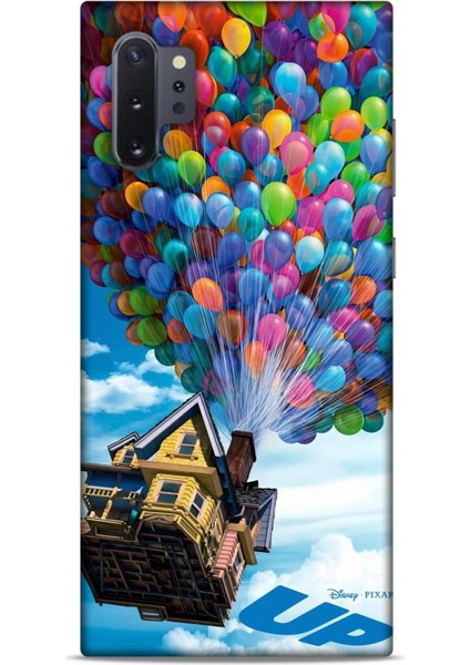 Samsung Galaxy Note 10 Plus Kılıf Animasyon 13 Yukarı Bak Up Case Kapak