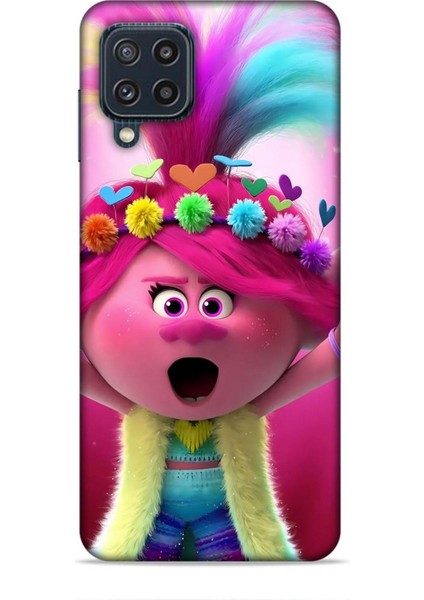 Samsung Galaxy M32 Kılıf Animasyon 11 Troller Pembe 4K Baskılı Kılıf