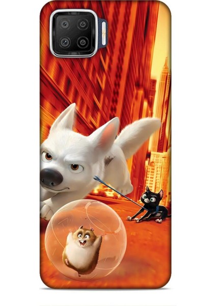 Oppo A73 Kılıf Animasyon 28 Bolt Turuncu Iz Bırakmayan Kılıf