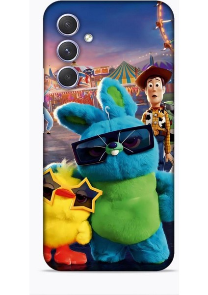 Samsung Galaxy A54 5g Kılıf Animasyon 9 Oyuncak Hikayesi Sarı Uv Kılıf