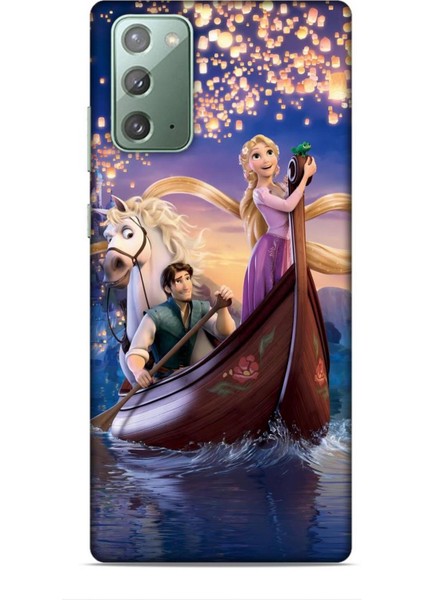 Samsung Galaxy Note 20 Kılıf Animasyon 25 Rapunzel Soyulmayan Kılıf