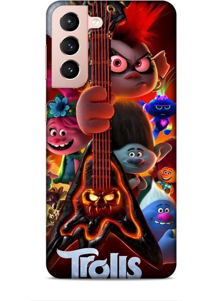 Samsung Galaxy S21 Kılıf Animasyon 4 Troller Dünya Turu Silikon Kılıf