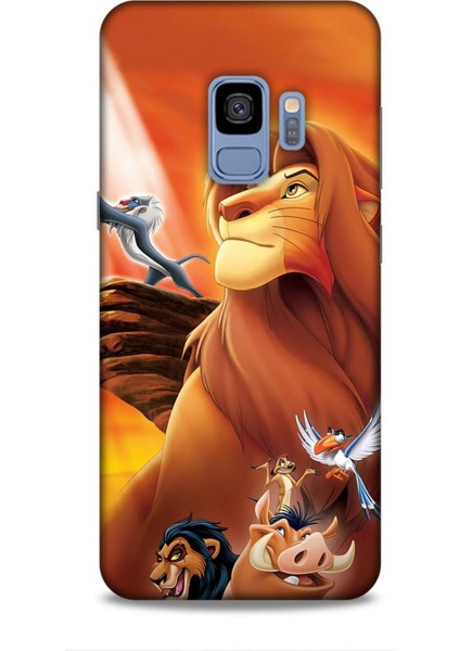 Samsung Galaxy S9 Kılıf Animasyon 23 Aslan Kral Telefon Kabı