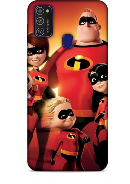 Samsung Galaxy M21 Kılıf Animasyon 22 The Incredibles Kap