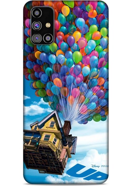 Samsung Galaxy M31S Kılıf Animasyon 13 Yukarı Bak Up Case Kapak