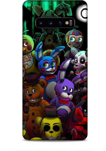 Samsung Galaxy S10 Plus Kılıf Animasyon 21 Five Nights At Freddy's Fnaf