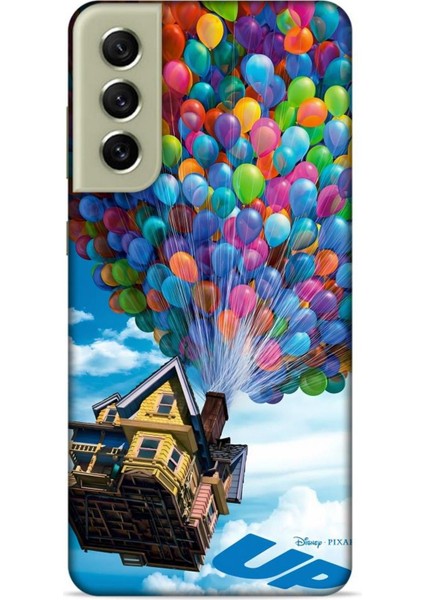 Samsung Galaxy S21 Fe Kılıf Animasyon 13 Yukarı Bak Up Case Kapak