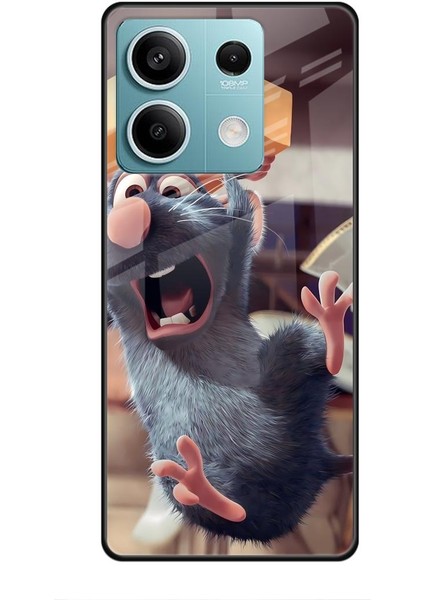 Xiaomi Redmi Note 13 Pro 4g Kılıf Animasyon 14 Ratatuy Gri Cover Kılıf