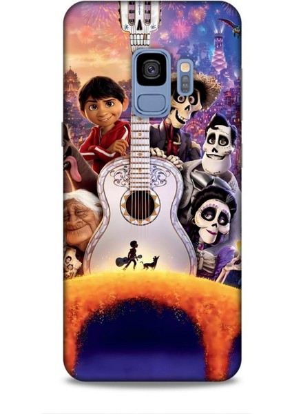 Samsung Galaxy S9 Kılıf Animasyon 27 Coco Lazer Kesim Silikon