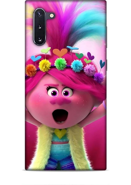 Samsung Galaxy Note 10 Kılıf Animasyon 11 Troller Pembe 4K Baskılı Kılıf