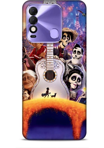 Tecno Spark 8c Kılıf Animasyon 27 Coco Lazer Kesim Silikon