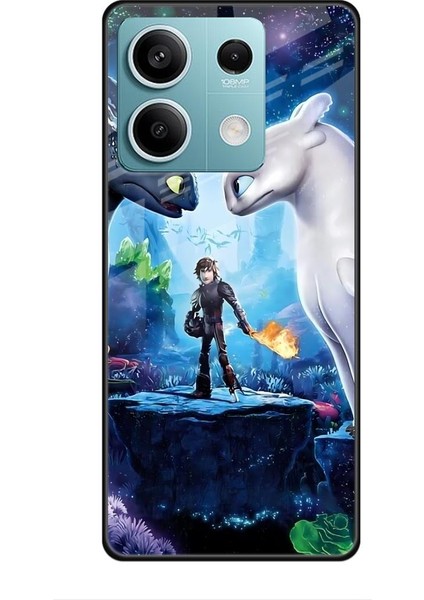 Xiaomi Redmi Note 13 5g Kılıf Animasyon 18 Ejderhanı Nasıl Eğitirsin Parlak Kılıf