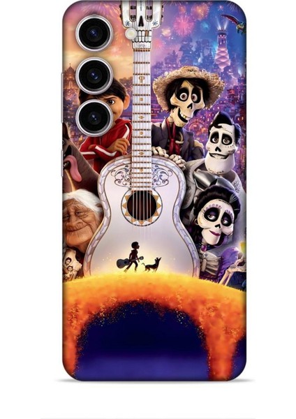 Samsung Galaxy S24 Kılıf Animasyon 27 Coco Lazer Kesim Silikon