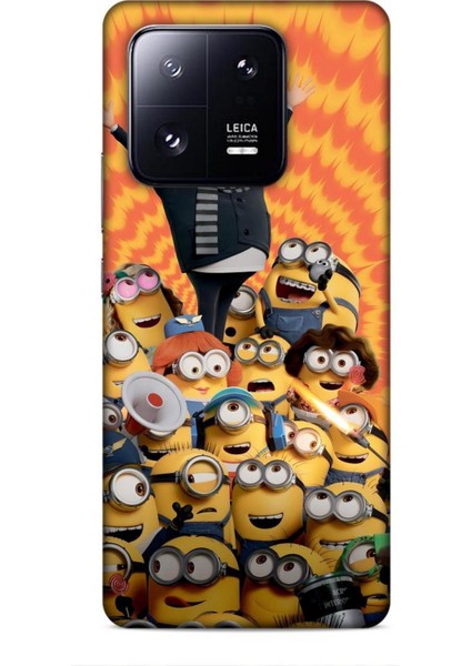 Xiaomi Mi 13T Pro Kılıf Animasyon 24 Minyonlar Darbe Emici Kılıf