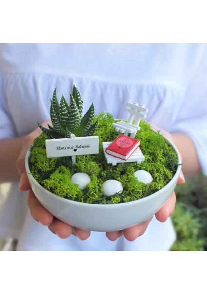 ̇ Kişiye Özel Best Mom Ever Canlı Bahçe 1 fırsatları