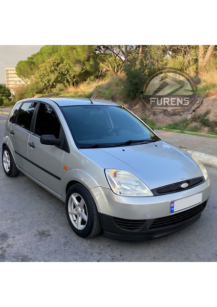 Ford Fiesta 2002-2008 Uyumlu H Lip Esnek Ön Lip 2 Parça Karlık Ön Ek Tampon Altı Dil