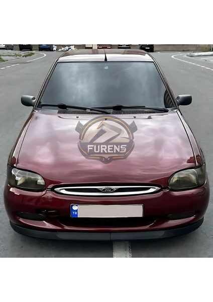 Ford Escort 1993-2003 Uyumlu H Lip Esnek Ön Lip 2 Parça Karlık Ön Ek Tampon Altı Dil