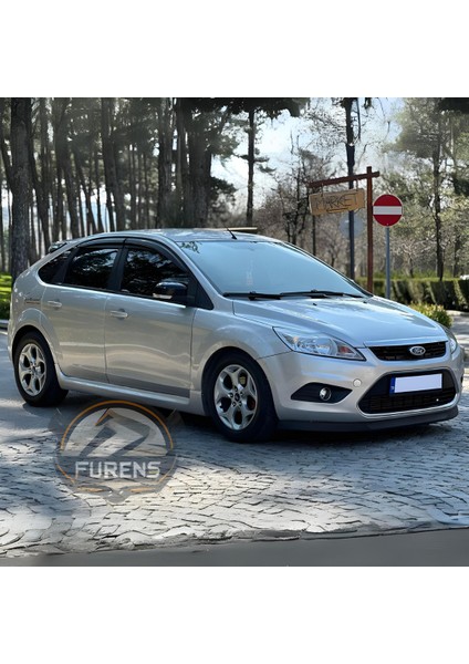 Ford Focus 2,5 2008-2011 Uyumlu H Lip Esnek Ön Lip 2 Parça Karlık Ön Ek Tampon Altı Dil