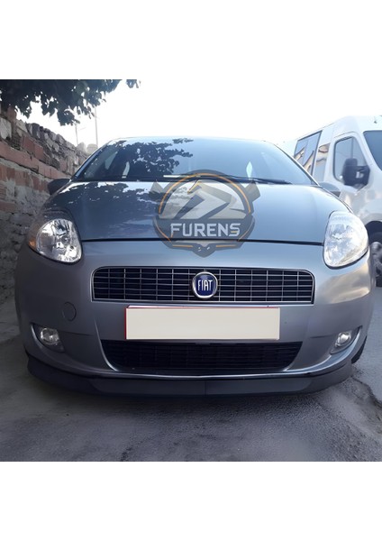 Fiat Punto 2005-2018 Uyumlu H Lip Esnek Ön Lip 2 Parça Karlık Ön Ek Tampon Altı Dil