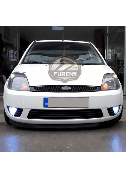 Ford Fiesta 2002-2008 Uyumlu H Lip Esnek Ön Lip 2 Parça Karlık Ön Ek Tampon Altı Dil