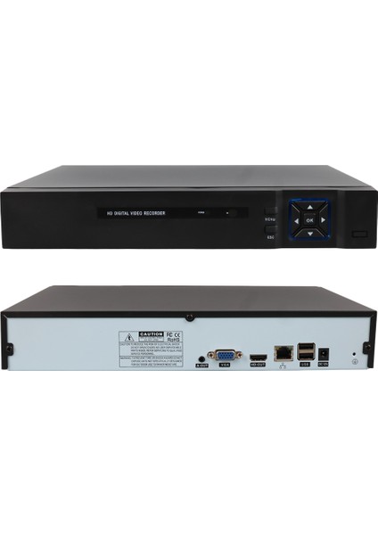 KC-25022 32 Kanal 8mp H265+ Nvr Kayıt Cihazı