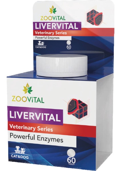 Lıvervıtal Powerful Enzymes Cat & Dog