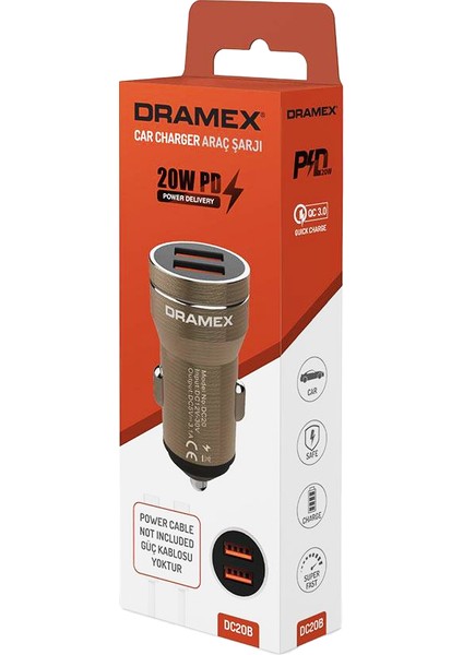 Kornea Store DC-20B 3.1A 20W Oto Araç Şarjı (K246)