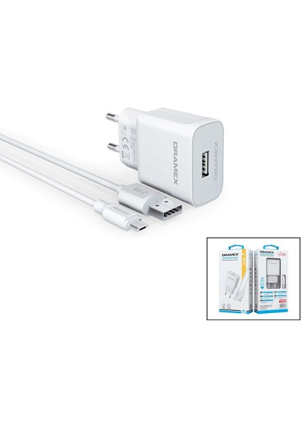 Kornea Store Charge Adapter Mıcro USB Set Mikro Samsung Ev Şarj Aleti 2.6A (K246)