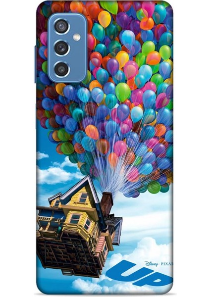 Samsung Galaxy M52 Kılıf Animasyon 13 Yukarı Bak Up Case Kapak